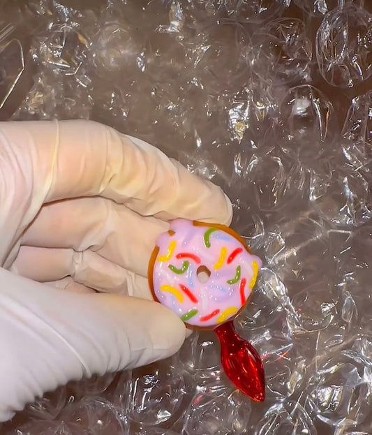 Strawberry Donut Scoop Art